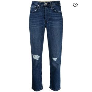 Rag & Bone Maya High-Rise Ankle Slim Jean